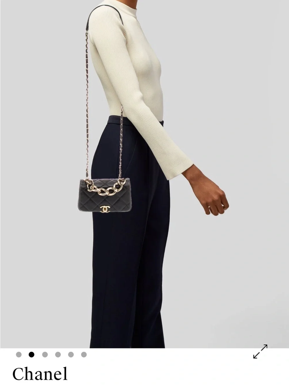 Chanel Pink Mini Color Match Flap Bag - Gold Hardware, Chain Detail, CC Logo